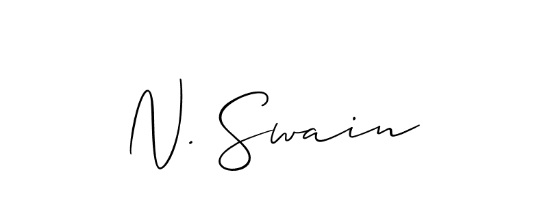 You can use this online signature creator to create a handwritten signature for the name N. Swain. This is the best online autograph maker. N. Swain signature style 2 images and pictures png