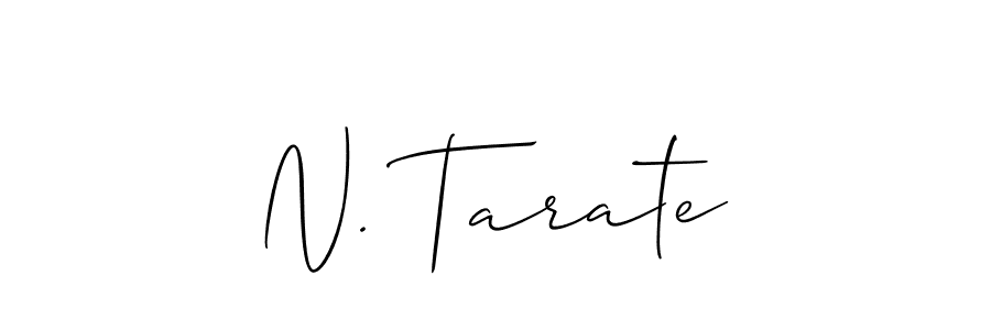 How to Draw N. Tarate signature style? Allison_Script is a latest design signature styles for name N. Tarate. N. Tarate signature style 2 images and pictures png