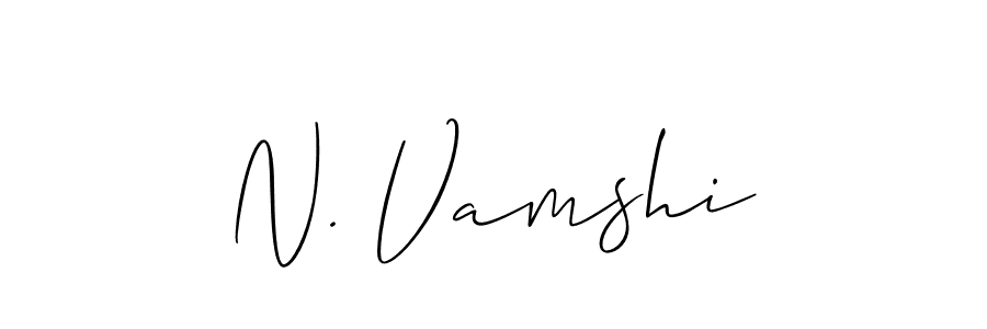 Check out images of Autograph of N. Vamshi name. Actor N. Vamshi Signature Style. Allison_Script is a professional sign style online. N. Vamshi signature style 2 images and pictures png