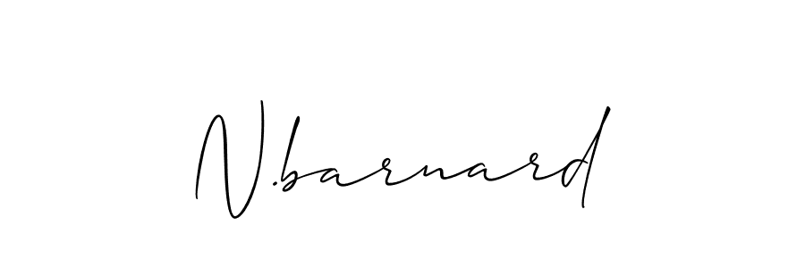 Also You can easily find your signature by using the search form. We will create N.barnard name handwritten signature images for you free of cost using Allison_Script sign style. N.barnard signature style 2 images and pictures png