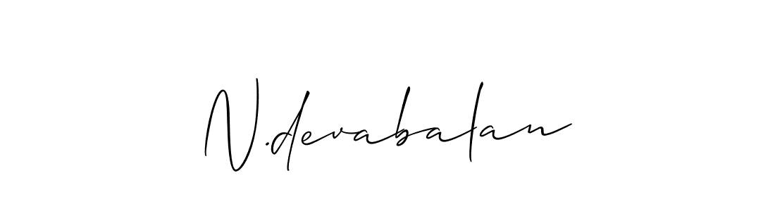 You can use this online signature creator to create a handwritten signature for the name N.devabalan. This is the best online autograph maker. N.devabalan signature style 2 images and pictures png