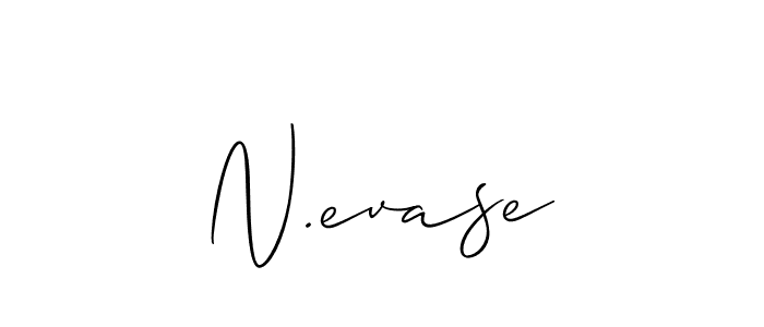 Use a signature maker to create a handwritten signature online. With this signature software, you can design (Allison_Script) your own signature for name N.evase. N.evase signature style 2 images and pictures png