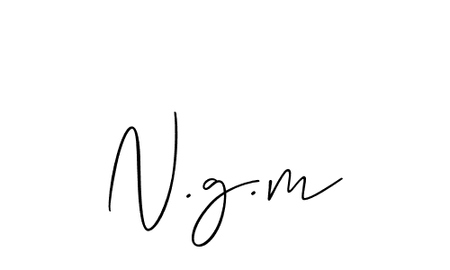 You can use this online signature creator to create a handwritten signature for the name N.g.m. This is the best online autograph maker. N.g.m signature style 2 images and pictures png