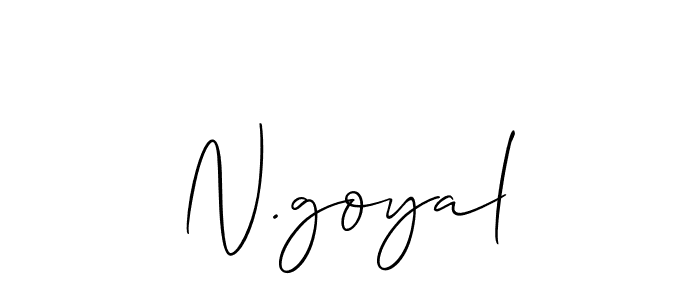Once you've used our free online signature maker to create your best signature Allison_Script style, it's time to enjoy all of the benefits that N.goyal name signing documents. N.goyal signature style 2 images and pictures png