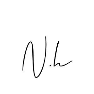 This is the best signature style for the N.h name. Also you like these signature font (Allison_Script). Mix name signature. N.h signature style 2 images and pictures png