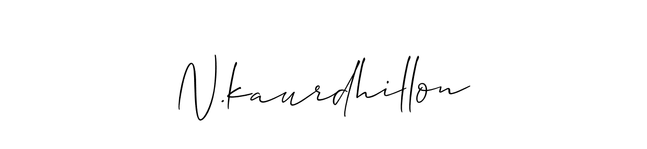 This is the best signature style for the N.kaurdhillon name. Also you like these signature font (Allison_Script). Mix name signature. N.kaurdhillon signature style 2 images and pictures png