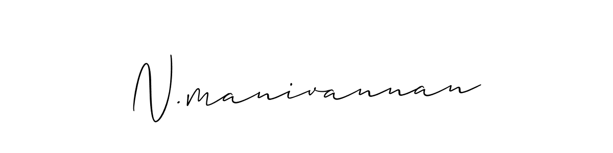 Make a short N.manivannan signature style. Manage your documents anywhere anytime using Allison_Script. Create and add eSignatures, submit forms, share and send files easily. N.manivannan signature style 2 images and pictures png