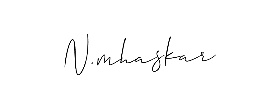 This is the best signature style for the N.mhaskar name. Also you like these signature font (Allison_Script). Mix name signature. N.mhaskar signature style 2 images and pictures png