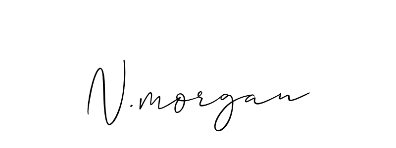 if you are searching for the best signature style for your name N.morgan. so please give up your signature search. here we have designed multiple signature styles  using Allison_Script. N.morgan signature style 2 images and pictures png