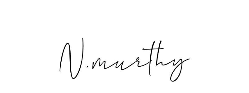 It looks lik you need a new signature style for name N.murthy. Design unique handwritten (Allison_Script) signature with our free signature maker in just a few clicks. N.murthy signature style 2 images and pictures png