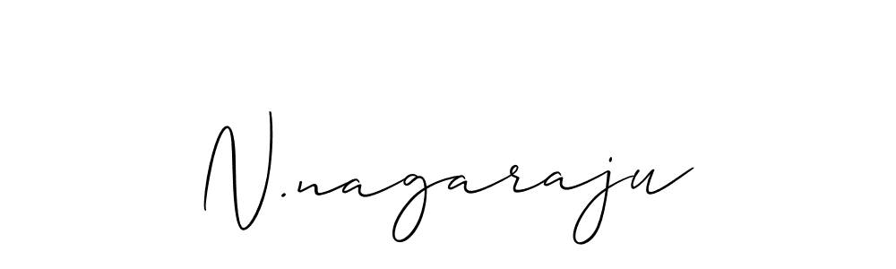Make a beautiful signature design for name N.nagaraju. Use this online signature maker to create a handwritten signature for free. N.nagaraju signature style 2 images and pictures png
