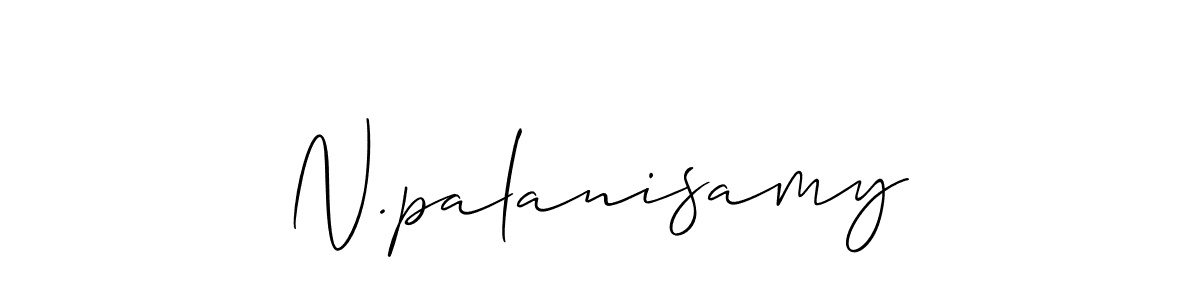 if you are searching for the best signature style for your name N.palanisamy. so please give up your signature search. here we have designed multiple signature styles  using Allison_Script. N.palanisamy signature style 2 images and pictures png