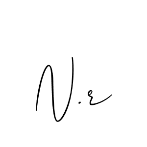 Similarly Allison_Script is the best handwritten signature design. Signature creator online .You can use it as an online autograph creator for name N.r. N.r signature style 2 images and pictures png