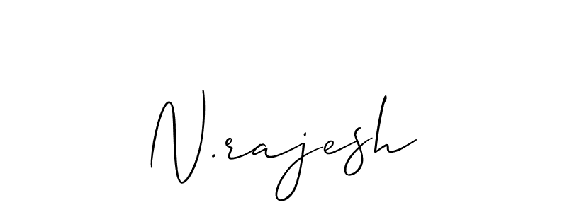 Once you've used our free online signature maker to create your best signature Allison_Script style, it's time to enjoy all of the benefits that N.rajesh name signing documents. N.rajesh signature style 2 images and pictures png