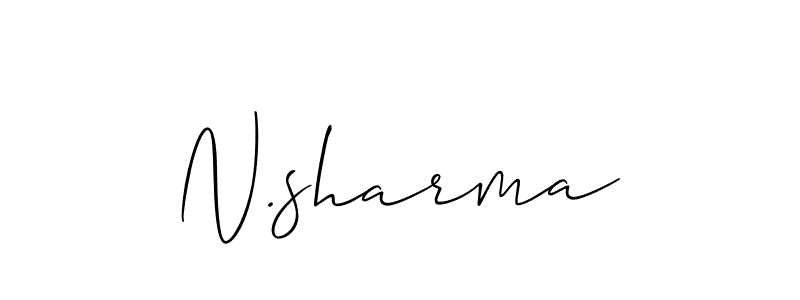 Once you've used our free online signature maker to create your best signature Allison_Script style, it's time to enjoy all of the benefits that N.sharma name signing documents. N.sharma signature style 2 images and pictures png