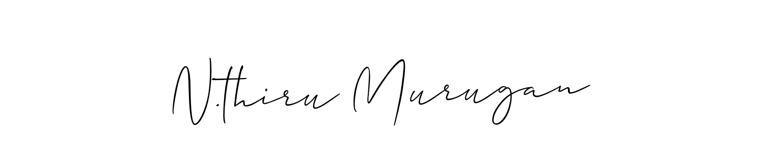 Make a beautiful signature design for name N.thiru Murugan. Use this online signature maker to create a handwritten signature for free. N.thiru Murugan signature style 2 images and pictures png