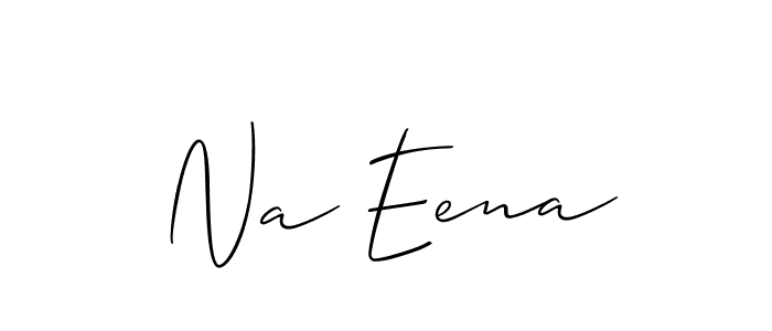 See photos of Na Eena official signature by Spectra . Check more albums & portfolios. Read reviews & check more about Allison_Script font. Na Eena signature style 2 images and pictures png