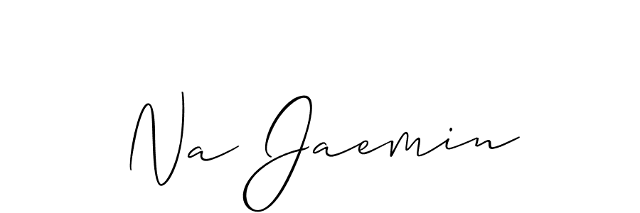 This is the best signature style for the Na Jaemin name. Also you like these signature font (Allison_Script). Mix name signature. Na Jaemin signature style 2 images and pictures png
