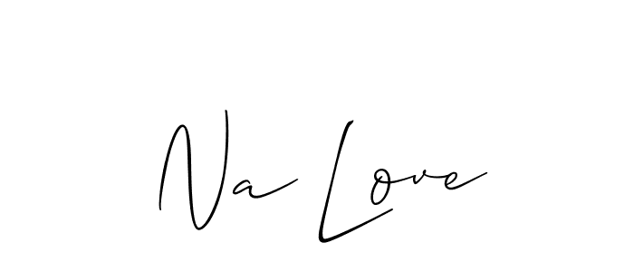 Once you've used our free online signature maker to create your best signature Allison_Script style, it's time to enjoy all of the benefits that Na Love name signing documents. Na Love signature style 2 images and pictures png