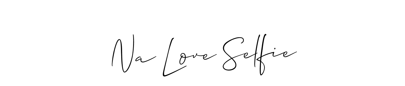 Check out images of Autograph of Na Love Selfie name. Actor Na Love Selfie Signature Style. Allison_Script is a professional sign style online. Na Love Selfie signature style 2 images and pictures png