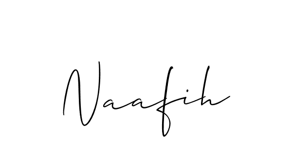 The best way (Allison_Script) to make a short signature is to pick only two or three words in your name. The name Naafih include a total of six letters. For converting this name. Naafih signature style 2 images and pictures png