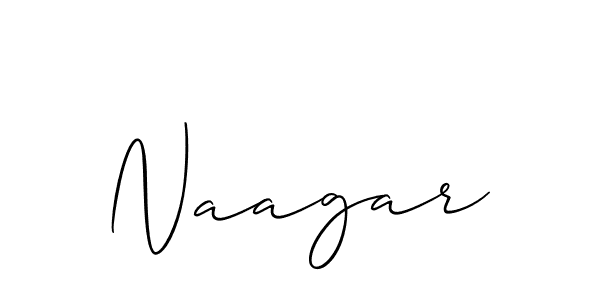 How to make Naagar name signature. Use Allison_Script style for creating short signs online. This is the latest handwritten sign. Naagar signature style 2 images and pictures png