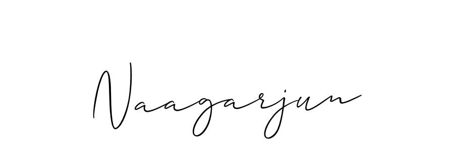 if you are searching for the best signature style for your name Naagarjun. so please give up your signature search. here we have designed multiple signature styles  using Allison_Script. Naagarjun signature style 2 images and pictures png