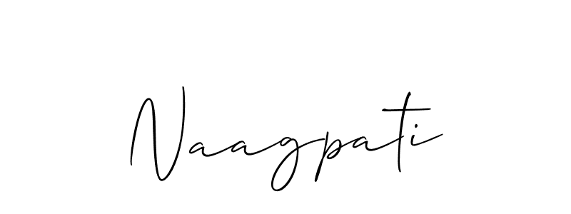 Allison_Script is a professional signature style that is perfect for those who want to add a touch of class to their signature. It is also a great choice for those who want to make their signature more unique. Get Naagpati name to fancy signature for free. Naagpati signature style 2 images and pictures png