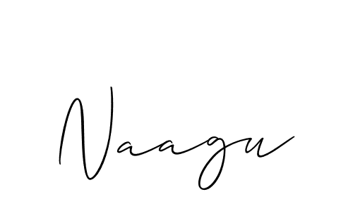 Make a beautiful signature design for name Naagu. Use this online signature maker to create a handwritten signature for free. Naagu signature style 2 images and pictures png