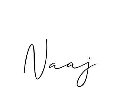 Naaj stylish signature style. Best Handwritten Sign (Allison_Script) for my name. Handwritten Signature Collection Ideas for my name Naaj. Naaj signature style 2 images and pictures png