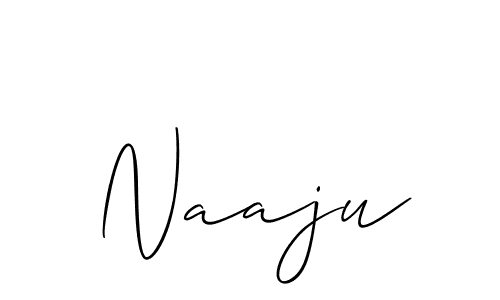 How to Draw Naaju signature style? Allison_Script is a latest design signature styles for name Naaju. Naaju signature style 2 images and pictures png