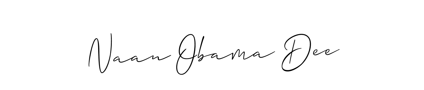 Naan Obama Dee stylish signature style. Best Handwritten Sign (Allison_Script) for my name. Handwritten Signature Collection Ideas for my name Naan Obama Dee. Naan Obama Dee signature style 2 images and pictures png
