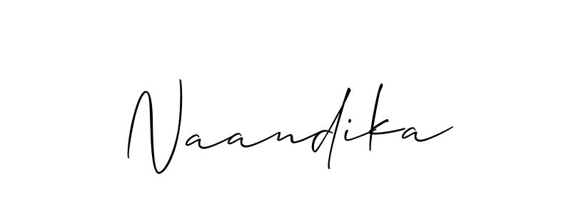 Check out images of Autograph of Naandika name. Actor Naandika Signature Style. Allison_Script is a professional sign style online. Naandika signature style 2 images and pictures png