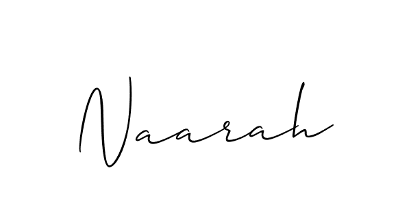 You should practise on your own different ways (Allison_Script) to write your name (Naarah) in signature. don't let someone else do it for you. Naarah signature style 2 images and pictures png