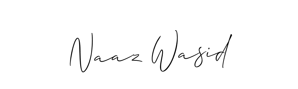 See photos of Naaz Wasid official signature by Spectra . Check more albums & portfolios. Read reviews & check more about Allison_Script font. Naaz Wasid signature style 2 images and pictures png