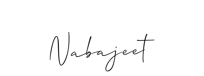 Here are the top 10 professional signature styles for the name Nabajeet. These are the best autograph styles you can use for your name. Nabajeet signature style 2 images and pictures png