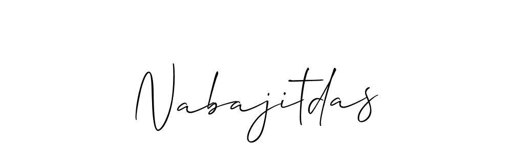 Make a beautiful signature design for name Nabajitdas. Use this online signature maker to create a handwritten signature for free. Nabajitdas signature style 2 images and pictures png