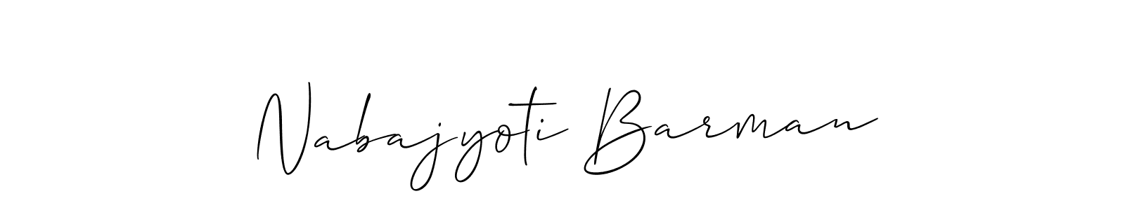 Once you've used our free online signature maker to create your best signature Allison_Script style, it's time to enjoy all of the benefits that Nabajyoti Barman name signing documents. Nabajyoti Barman signature style 2 images and pictures png