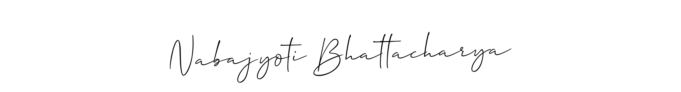 You can use this online signature creator to create a handwritten signature for the name Nabajyoti Bhattacharya. This is the best online autograph maker. Nabajyoti Bhattacharya signature style 2 images and pictures png