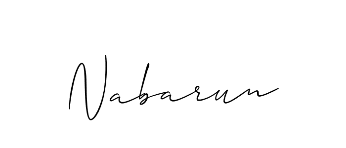 Here are the top 10 professional signature styles for the name Nabarun. These are the best autograph styles you can use for your name. Nabarun signature style 2 images and pictures png