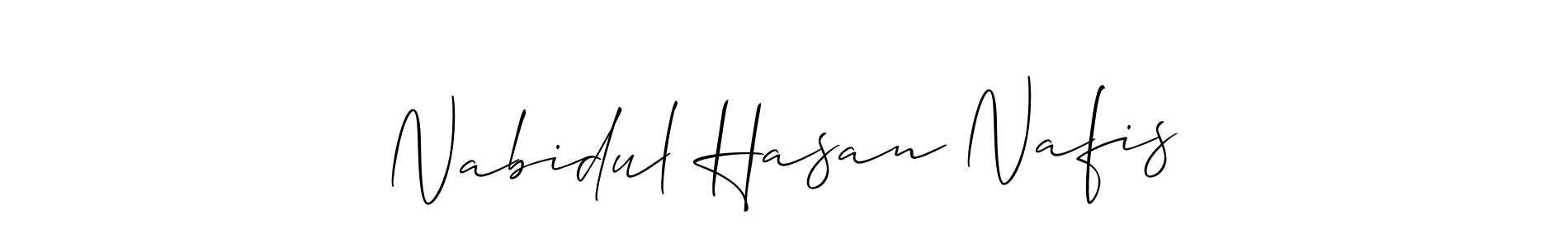 You can use this online signature creator to create a handwritten signature for the name Nabidul Hasan Nafis. This is the best online autograph maker. Nabidul Hasan Nafis signature style 2 images and pictures png