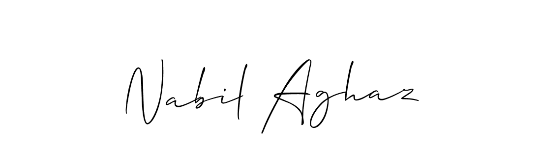 Once you've used our free online signature maker to create your best signature Allison_Script style, it's time to enjoy all of the benefits that Nabil Aghaz name signing documents. Nabil Aghaz signature style 2 images and pictures png