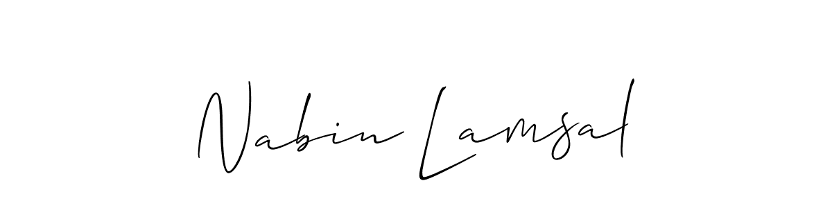Check out images of Autograph of Nabin Lamsal name. Actor Nabin Lamsal Signature Style. Allison_Script is a professional sign style online. Nabin Lamsal signature style 2 images and pictures png