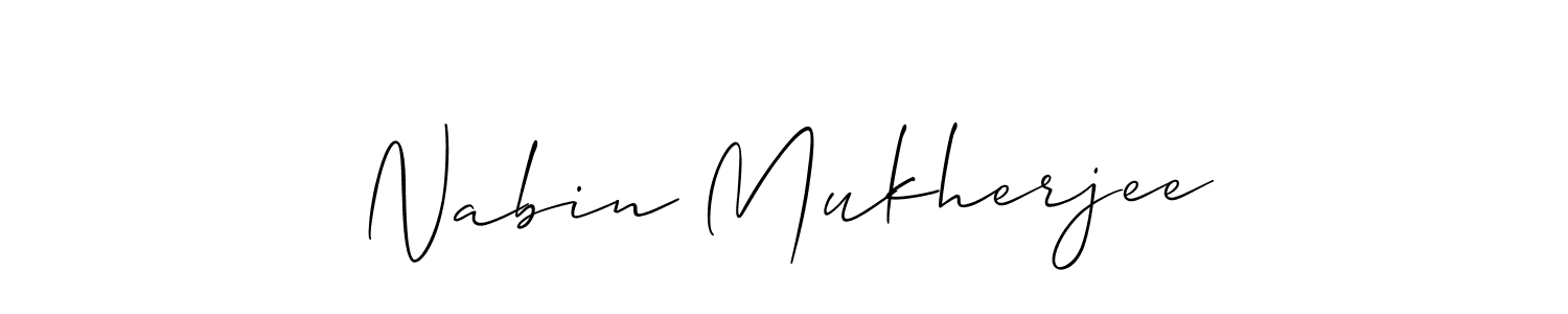 You can use this online signature creator to create a handwritten signature for the name Nabin Mukherjee. This is the best online autograph maker. Nabin Mukherjee signature style 2 images and pictures png
