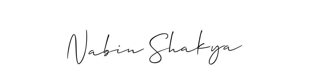 This is the best signature style for the Nabin Shakya name. Also you like these signature font (Allison_Script). Mix name signature. Nabin Shakya signature style 2 images and pictures png