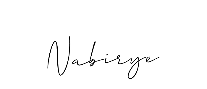 You can use this online signature creator to create a handwritten signature for the name Nabirye. This is the best online autograph maker. Nabirye signature style 2 images and pictures png