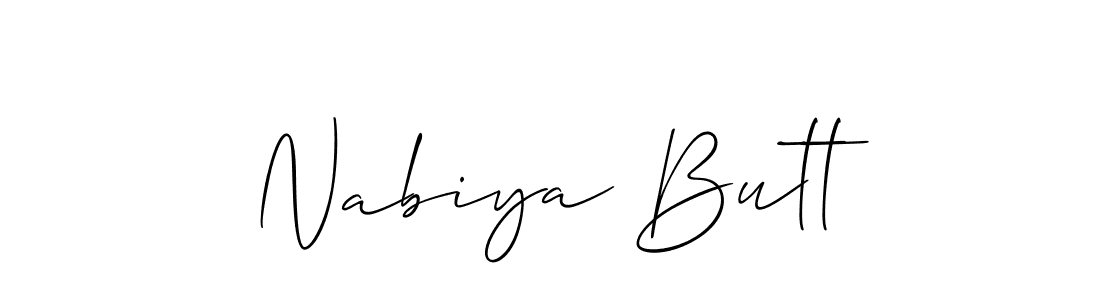Check out images of Autograph of Nabiya Butt name. Actor Nabiya Butt Signature Style. Allison_Script is a professional sign style online. Nabiya Butt signature style 2 images and pictures png