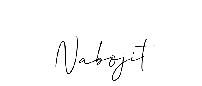 if you are searching for the best signature style for your name Nabojit. so please give up your signature search. here we have designed multiple signature styles  using Allison_Script. Nabojit signature style 2 images and pictures png