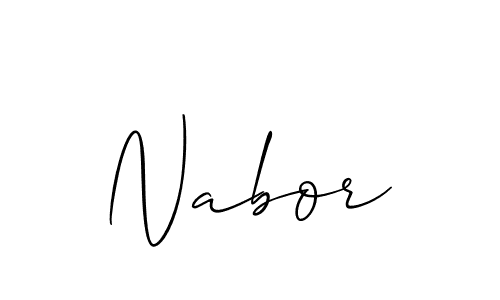 Also You can easily find your signature by using the search form. We will create Nabor name handwritten signature images for you free of cost using Allison_Script sign style. Nabor signature style 2 images and pictures png