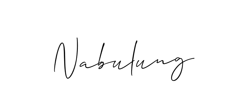 Make a short Nabulung signature style. Manage your documents anywhere anytime using Allison_Script. Create and add eSignatures, submit forms, share and send files easily. Nabulung signature style 2 images and pictures png